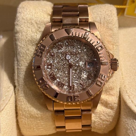 Invicta Gold Chronograph Watch